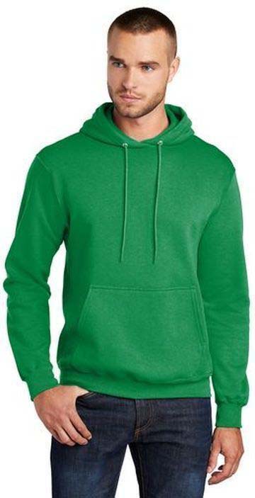 Port & Company® Adult Unisex Core 7.8-ounce, 50/50 Cotton Poly Fleece Pullover Hooded Sweatshirt